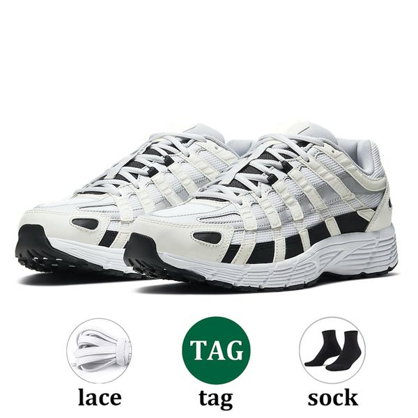 Running Designer Running Shoes for Men Womans Sneakers P6000 P 6000 Triple Black White Khaki Wolf Grey Metallic Sier Racer Blue Womens Outdo