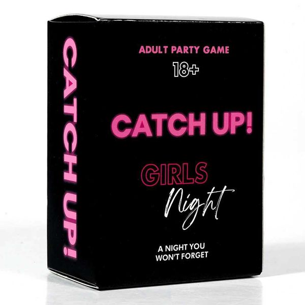 Pegue!Card Games Girls Night 18+Game de festa Idéias Spicy oferece diversão Girls Night Party Dialogue Starter W241114