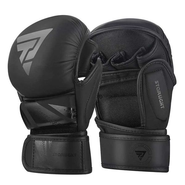 Profional MMA Boxing Gloves PU ather MMA Fighting Martial Arts Boxing Gloves Karate Muay Thai Training Gloves MensXJ241028