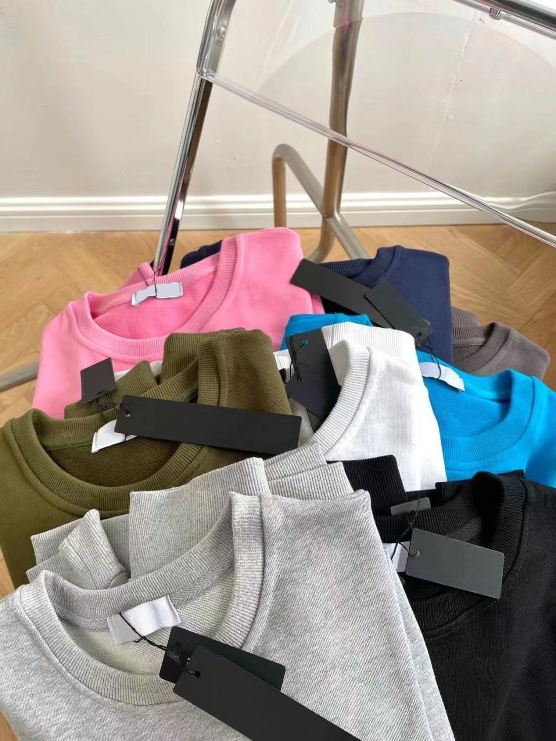 Colors Designers Mens Hoodie Candy Hoody Women Casual Logo Long Sleeve Couple Loose O-neck Sweatshirt Stones Island