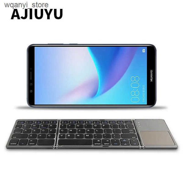 Keyboards Three fold wireless Bluetooth keyboard suitable for P10 P9 P8 P7 P6 L240910