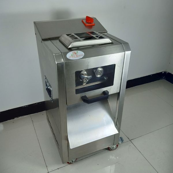 Meat Slicer Commercial Frozen Bone Cutting Machine Minced Lamb Bone Meat Cutter Chicken Duck Fish Ribs Lamb Cutting Kitchen Tool 220v