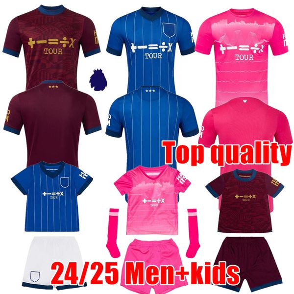 2024 Ipswich Town Soccer Jerseys 24-25 HOME AWAY 3rd Men sets football shirts shorts Maillots kids Top quality