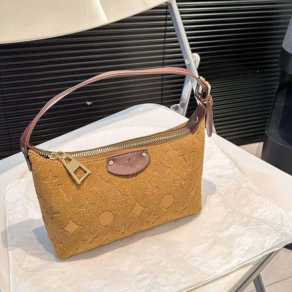 Designers bags Women Luxurys Leather Classic Retro Bags Handbags Deerskin Leather Tote Crossbody Zip Closure Women Hobo Ladies Underarm Shou