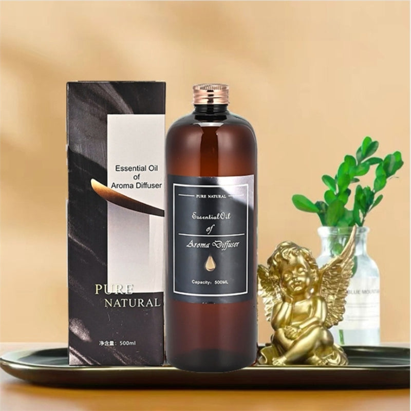 Big Bottles Essential Oil With Water For Car Ultrasonic Aroma Diffuser Fragrance Fog Spraying Deodorant Air Freshener Long Lasting Aromatherapy Mist