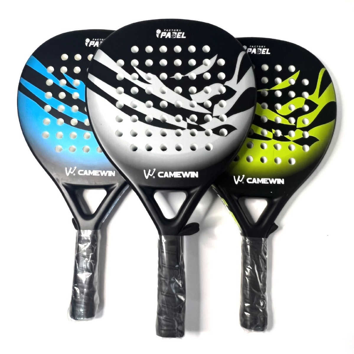 Carbon plate rackets, cage professional carbon fiber beach tennis rackets Free shipping