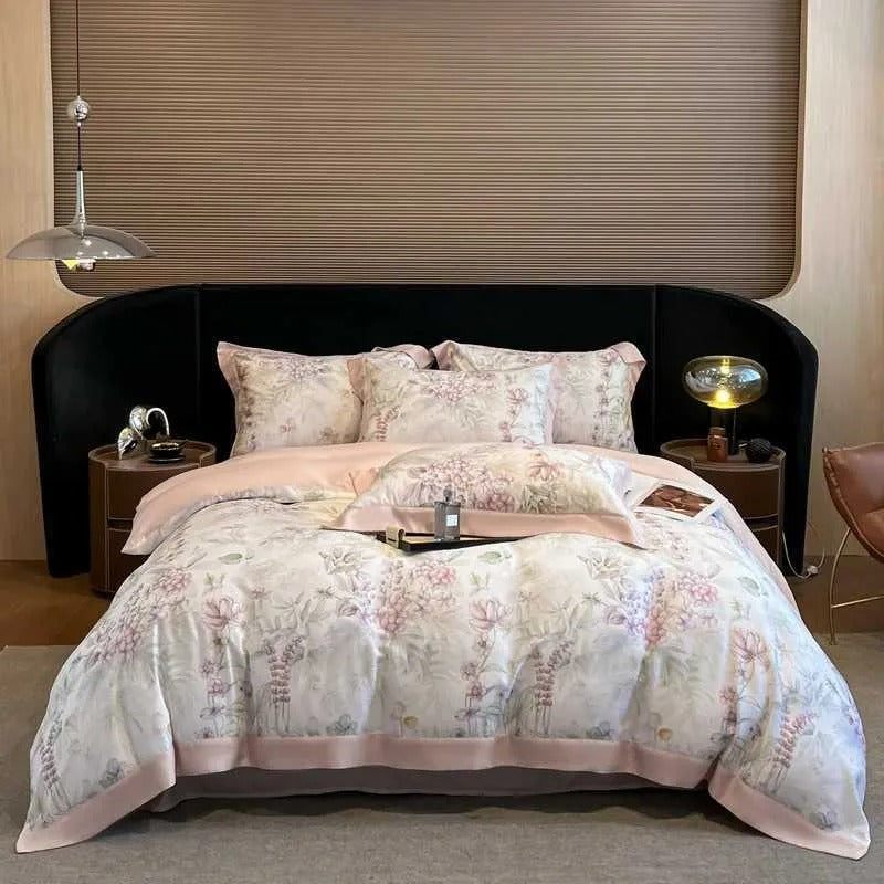 26TT2 Eco-Friendly Bedding Set: Soft Linen & Durable Cotton Mattress Protector