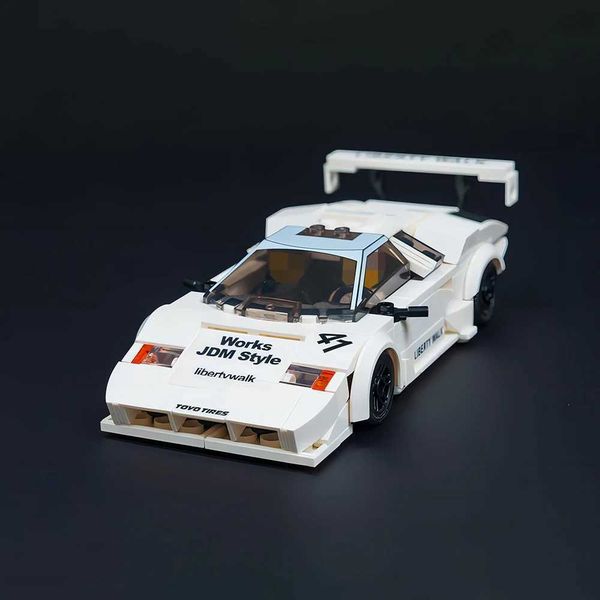 279PCS MOC Speed Champion Ci Sports Car Famous Brand Car Model Building Blocks Technology Creative DIY Childrens Toy Gift Z241205