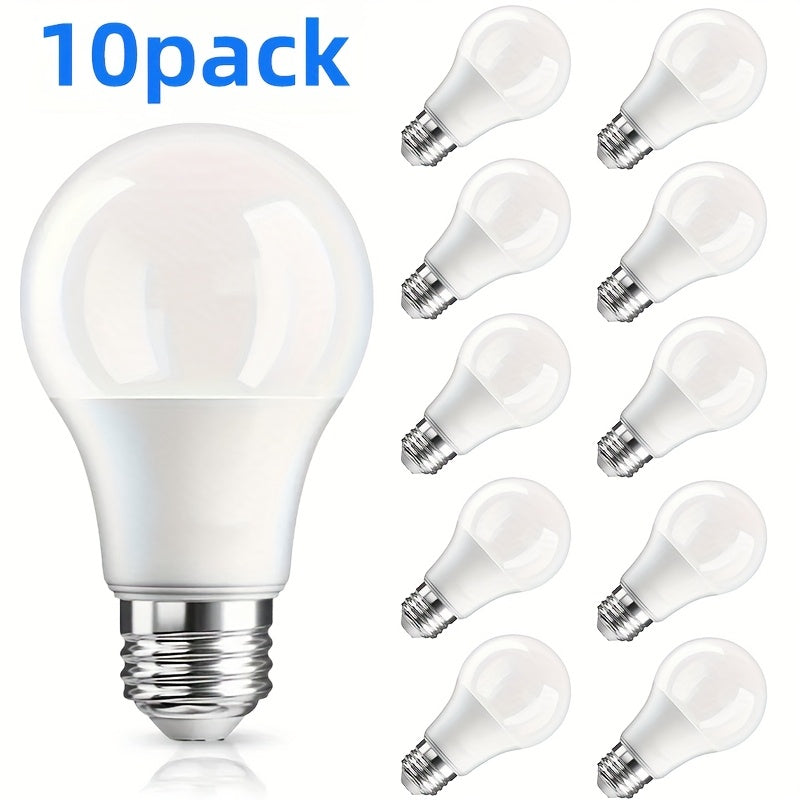 TEMU 100w Equivalent Led Bulb, 24-10-4 Piece A19 14w E26 Standard Base Bulb, Cri 80+, 15000h , Non-dimmable, Suitable For Room Bedroom Office Lamp