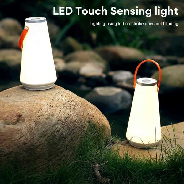 New Arrival D Touch Sensor Light Charging Cam Light Tent Atmosphere Light Dimming Label Light Outdoor Hanging Light Z241121