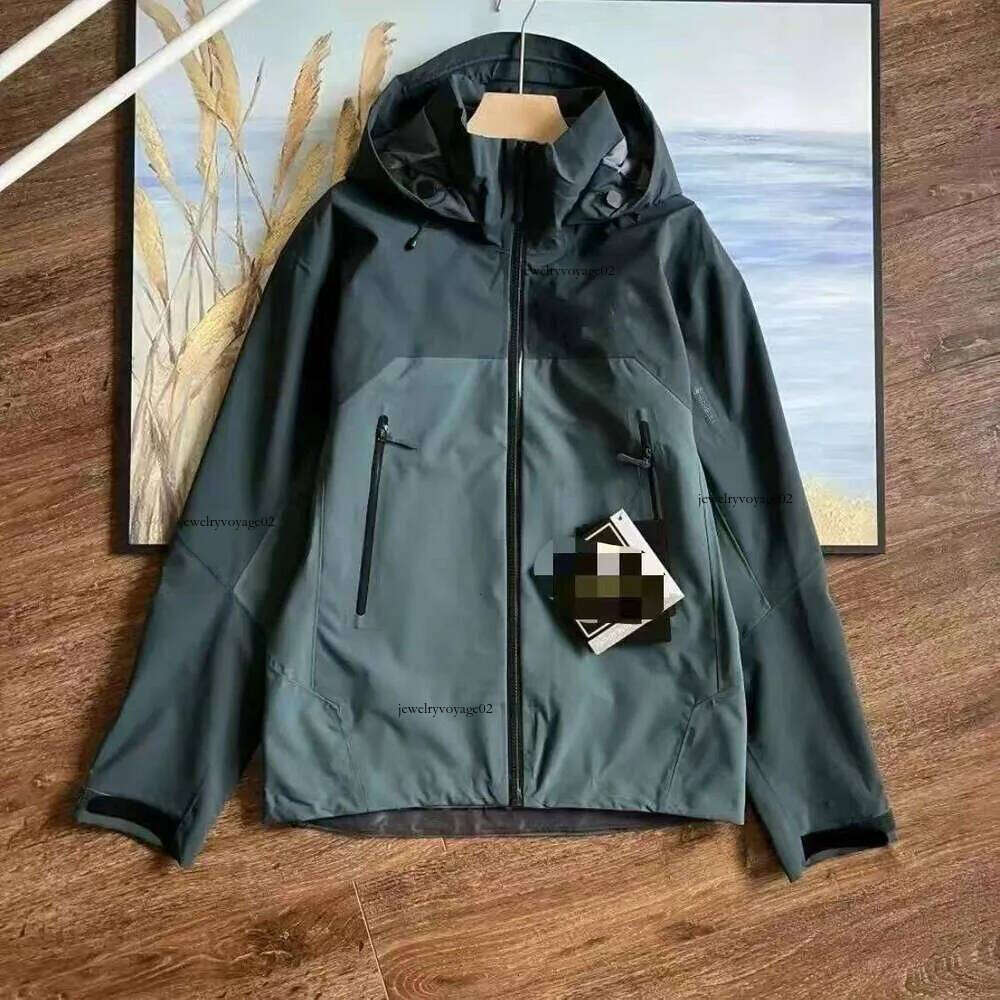 Arctertxs Jackets Mens Bone Bird Arcs Jacket Brand Beta Lt Windproof And Breathable Single Layer Hard Shell Ancestor Coat Fallow 8Ee