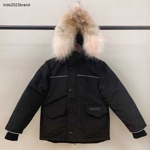 Kids Designer Down Coat baby Winter Jacket Boy Girl Baby Outerwear Jackets with Badge Thick Warm Outwear Coats