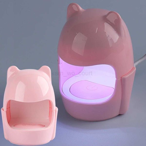6W Small Nail Lamp Dryer Shape UV LED Lamp Single Finger Gel Polish Cabin Curing Manicure Machine Nail Art Equipment GLC043M240729