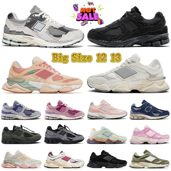Fashion Womens Mens Designer Casual Shoes Proction Pack Rain Cloud Pink Overdye Sea Salt Triple Black Phantom Castlerock Athletic Trainers S