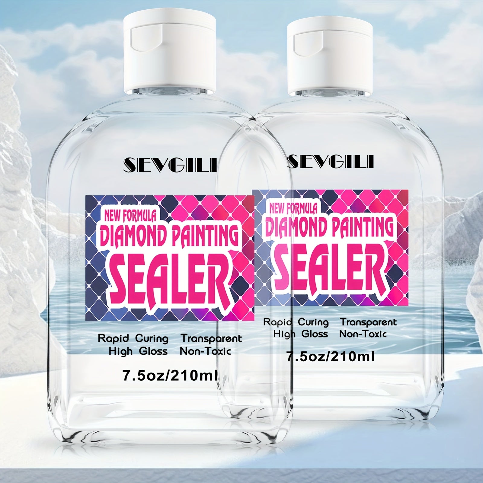 TEMU Diamond Painting Sealant Kit, Sealant Puzzle Glue, Diamond Painting Accessories And Tool Set, Toys & Games, Making Handmade Jewelry Gifts!