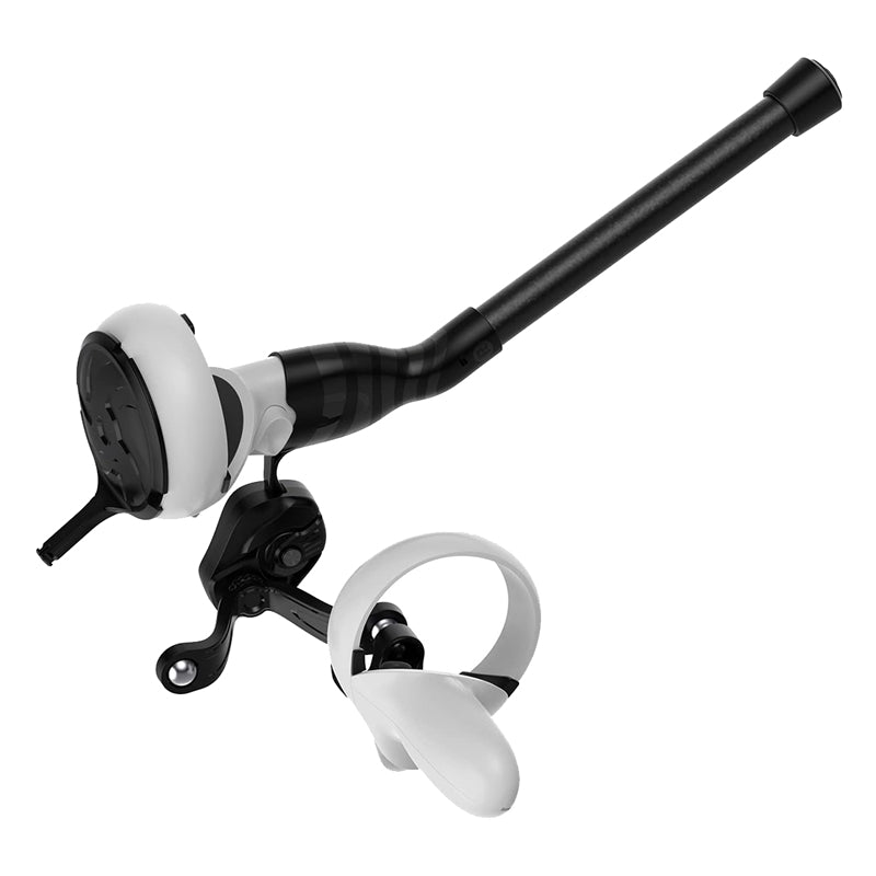 VR Game Controller For Real Fishing Games, VR Fishing Rod And Reel Combo For Meta Quest 2 VR Game Accessories