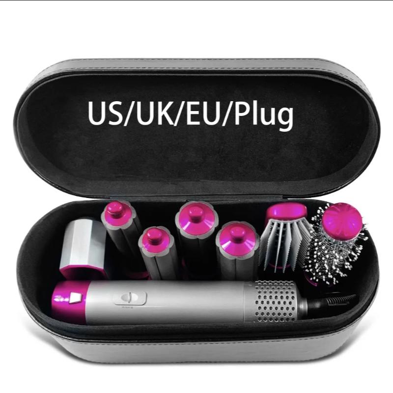 Curling Irons 7 In 1 Hair Dryer Rotating dryer Curler Comb Brush Dryers For Styling Tool Multi-functional hair dryer