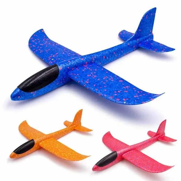 Foam Glider Plane Hand Throw Airplane, Inertial EPP Bubble Planes Outdoor Toys for Kids Boys