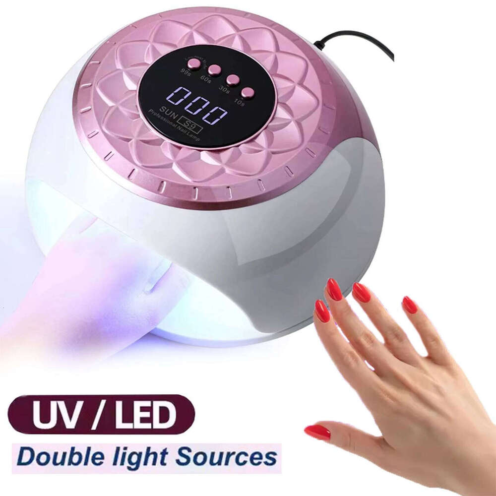 S9 268W LED Drying Professional Nail Art Dryer Light for Nails 57 Beads Fast Curing UV Gel Polish Lamp X250710