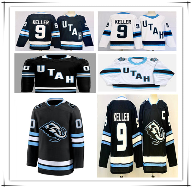 Utahs Mammoth Hockey Jerseys Clayton Keller Logan Cooley Nick Schmaltz Dylan Guenther Mikhail Sergachev Barrett Hayton Michael Kesselring Karel Vejm