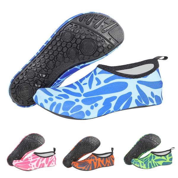 Free Shipping Men Women 90 90s Beach swimming socks trainers Orange Blue 95 95s Multi prints Anti slip fitness Yoga Dance surf Diving Underw