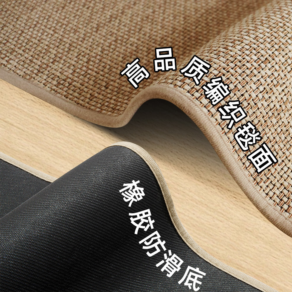 Chenille rubber diatomaceous earth floor mat, thickened long strip floor mat, waterproof, oil resistant, wear-resistant, dirt resistant kitchen floo