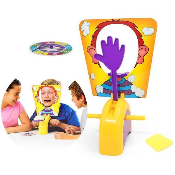 Pie Face Game Whipped in the Face Family Board Game for Kids Funny ParTY Game Gadgets Mischievous Gags Jokes Anti Stress Toys W241114