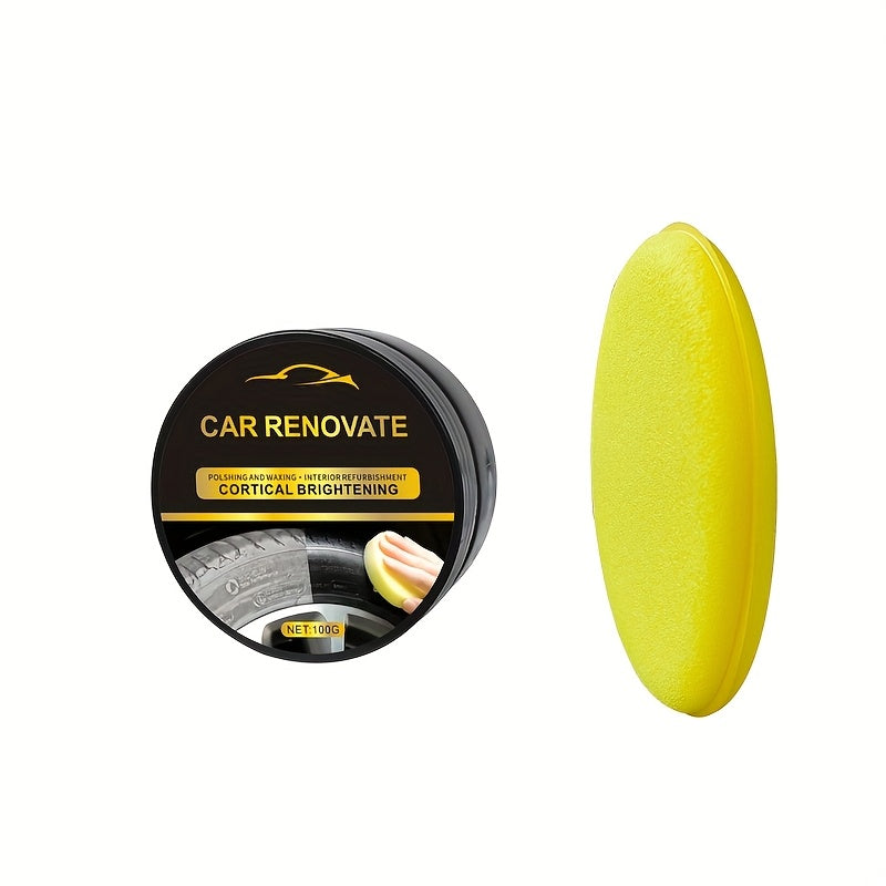 TEMU Advanced Motorcycle Wax - Long-lasting Paint Surface Protection For Cars, Motorcycles & Bicycles - Mirror-like Finish, Anti-aging & Anti-fade