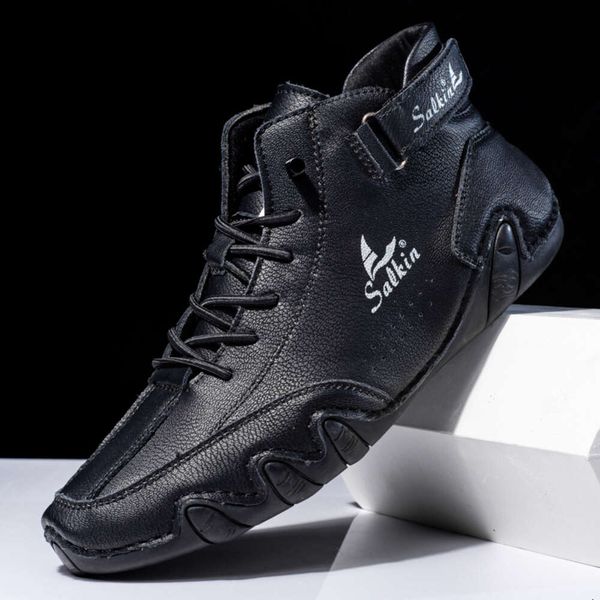 Ankle Solid Color Casual Design Men Boots Sneakers Man Shoescomfortable Shoe Tenis Masculino Zapatillas De Hombre 2023 dhshoesw