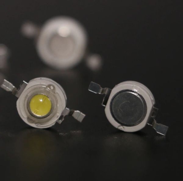 10-100Pcs LED COB Lamp Chip 1W 3W 3.2-3.6V Input 100-220LM Mini LED Bulb Diode SMD For DIY LED Floodlight Spotlight Downlight