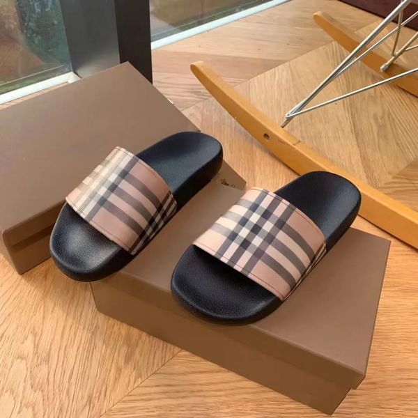 Sandals, slippers, slides men&#039;s classic letters black, white, black and white color matching women&#039;s and men&#039;s slippers, sand