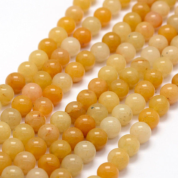 Chapelets de perles en jade topaze naturel vieux