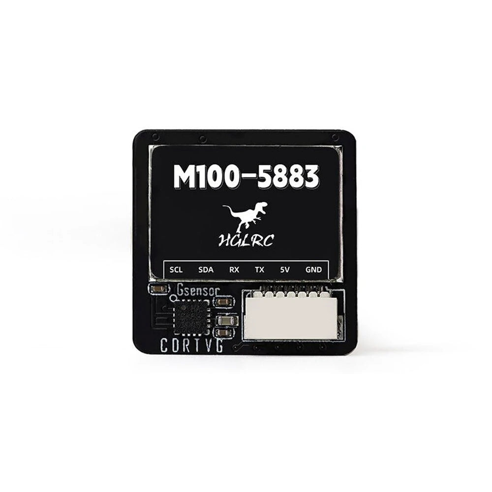 HGLRC M100 5883 GPS Module M10 Chip with QMC 5883 Compass Ceramic Antenna for RC Drone FPV Racing Helicopter Airplane