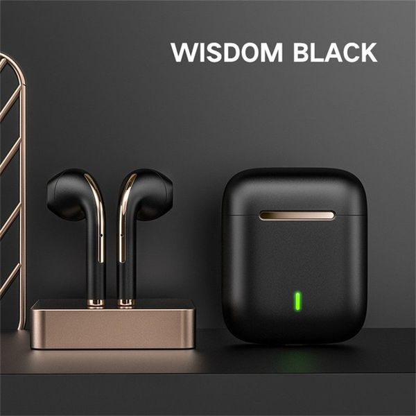 TWS Wireless Earbuds Bluetooth auriculares Earphone J18 Headphones Stereo Earphones Touch Control with Microphone Headset with Deep Bass eco