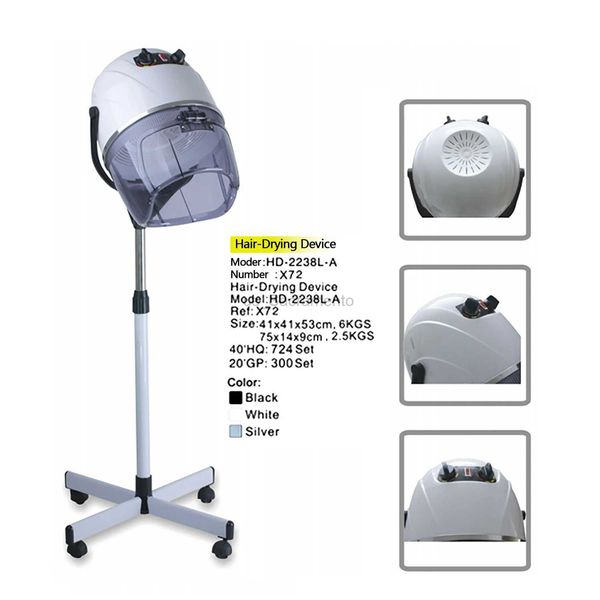 Dryers Hooded Hair dressing heater wave styg accelerator vertical perm Full Hood Hoode hair dryer 240329