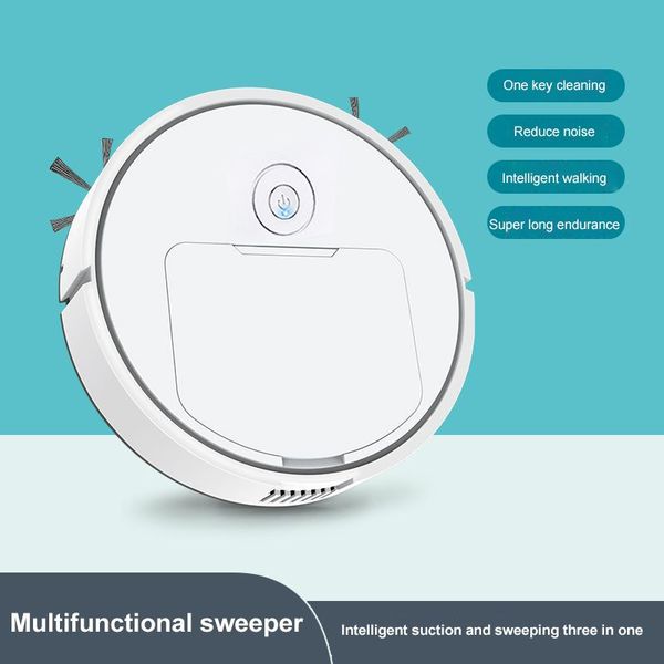 Robot Vacuum Cleaners Automatic Smart Touch Sweeping Dry Wet Cleaning Machine 1000Pa Suction Charging Intelligent