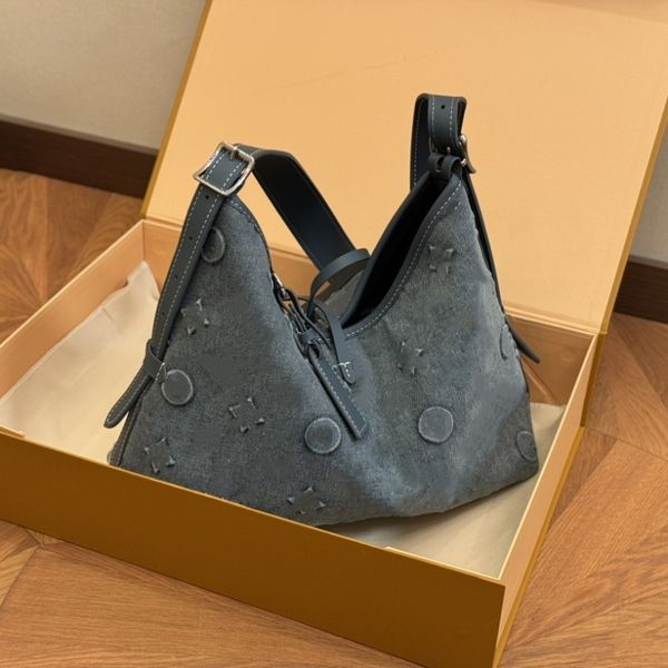 24SS Women Luxurys Designer Denim Totes Bags Handbag Shouder Crossbody Handbags With Original Hardware Purse Pouch Travel Outdoors Coins Bag