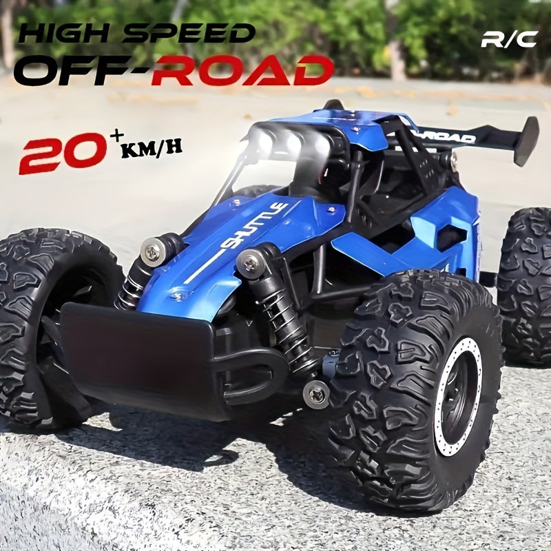 TEMU 1:16 Scale Rc Car - 20km-h Remote Control Truck With Rubber Tires, Anti-collision Bumper &, 2.4g-3g-4g-5g Compatible ( & S) - Off-road