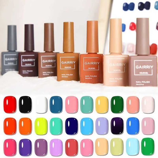 Gairriy Gel Nails Polish 120 Color UV Permanent Seedling Varnish Hybrid 15ml Semi-permanent Nail Art Salon Glitter Free ShippingCL240711