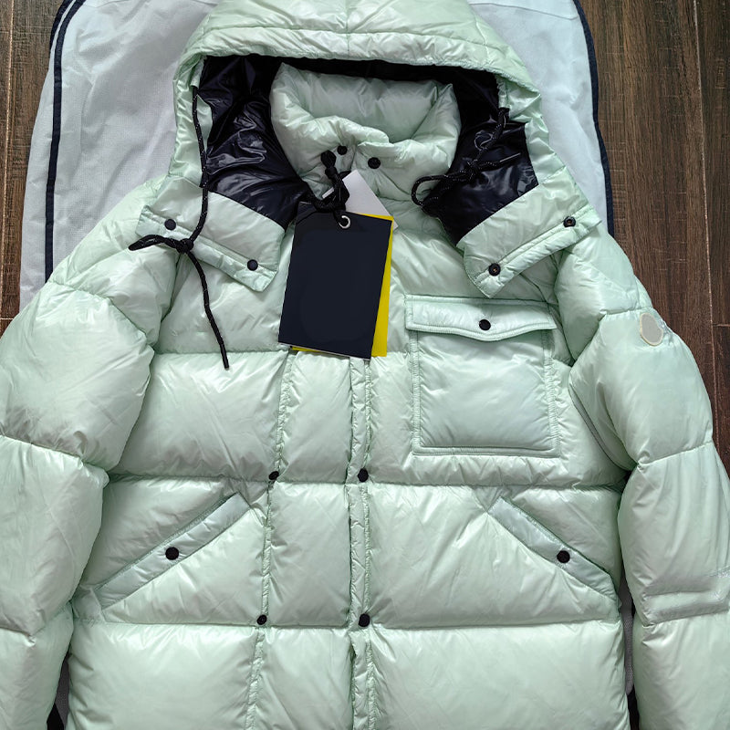 Designer men&#039;s and women&#039;s down jacket hooded jacket fashionable casual zipper men&#039;s and women&#039;s outerwear duck down coat comfor