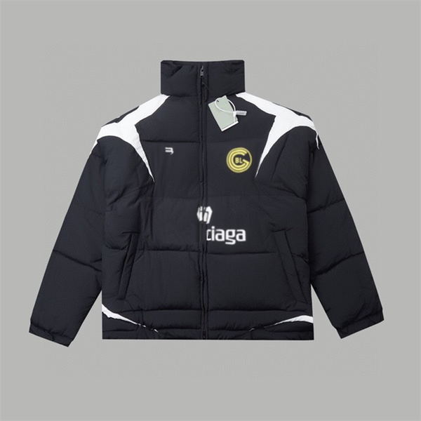 Men&#039;s plus size Outerwear & Coats Winter couple down jacket vest logo relief pattern designer men&#039;s down jacket R43V4