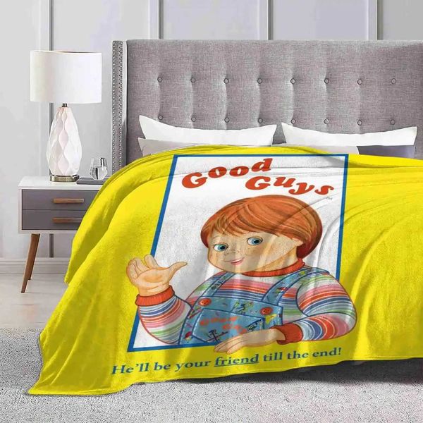 ChildS Play-Good Guys-Chucky Trend Style Funny Fashion Soft Throw Blanket Childs Play Chucky Good Guys Doll 80S Horror IconXJ241210