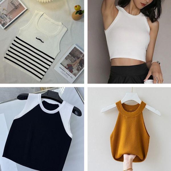 designer tanks women tank top designer luxury tanks top and summer tees cotton knitted vests are fashionable and classic womens clothing