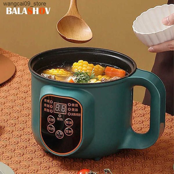 Health Pots Electric Hot Pot Cooker Multicooker Hotpot Stew Heating Eggs Soup Pan Noodles Steamer Rice Cookers Cooking Pot EU Plug J241116