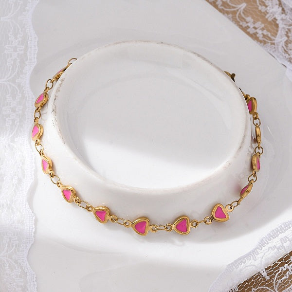 Bracelets à maillons en acier inoxydable 304 avec placage ionique (IP)