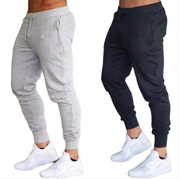 Ginásios de moda ginástica calça de cor pura joggers fitness workout longo treino skinny sweatpants rastrear calça 250113