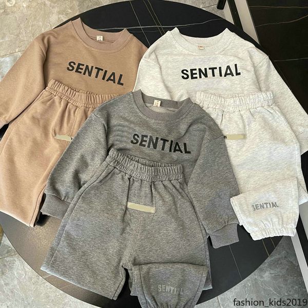 Spring Autumn Boys Girls Clothing Cotton Childrens Designers Clothes Sweatshirts Tops Pants Baby Boys Clothes 1- 7 Y Kids Tracksuit