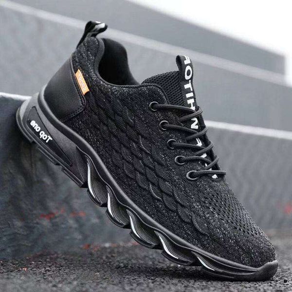 2024 new Running shoes Breathable mens Black grey coffee Free Shipping EUR39-44 size