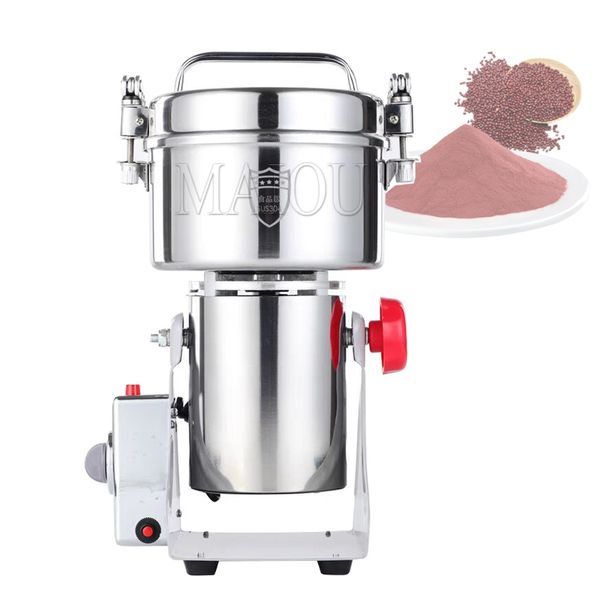 Electric Pepper Powder Making Machine Industrial Grain Grinder Beans Mill Fine Powder Grinder