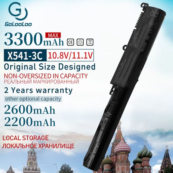 14.4V A31N1601 Laptop Battery for Asus VivoBook A541UA X541 X541NA X541NC X541U A31LP4Q 0B110-00440000 - 00440100